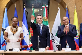 El dirigente del PRI informa que obtuvo el respaldo de 75 organizaciones políticas de 30 países de América Latina y el Caribe