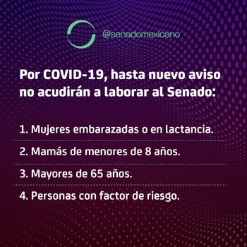 Las medidas de prevención aprobadas