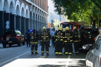 La explosión se produjo este