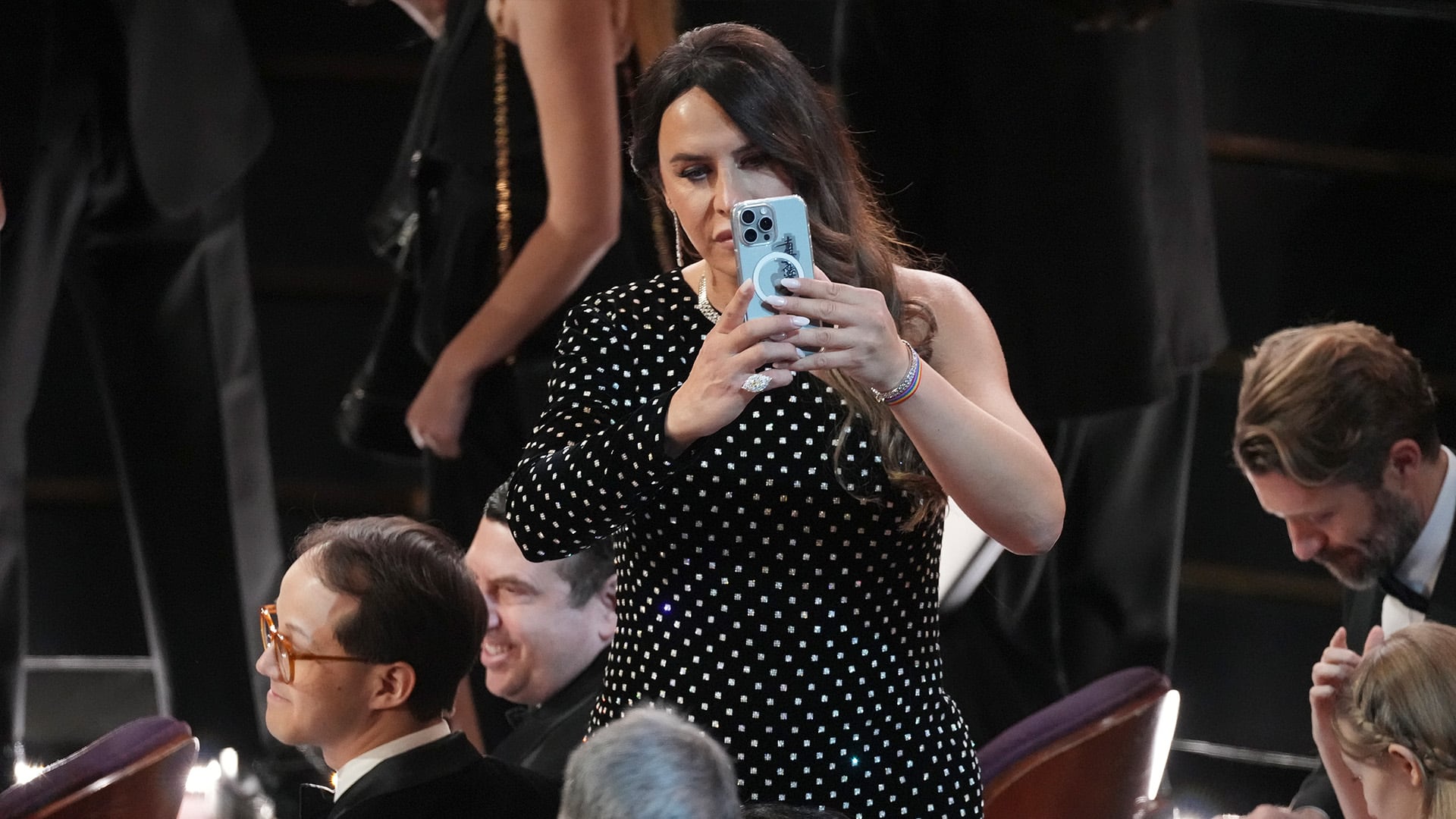 Karla Sofía Gascón en los Oscar 2025 (AP Foto/Chris Pizzello)