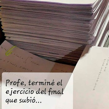 Uno de los mensajes que