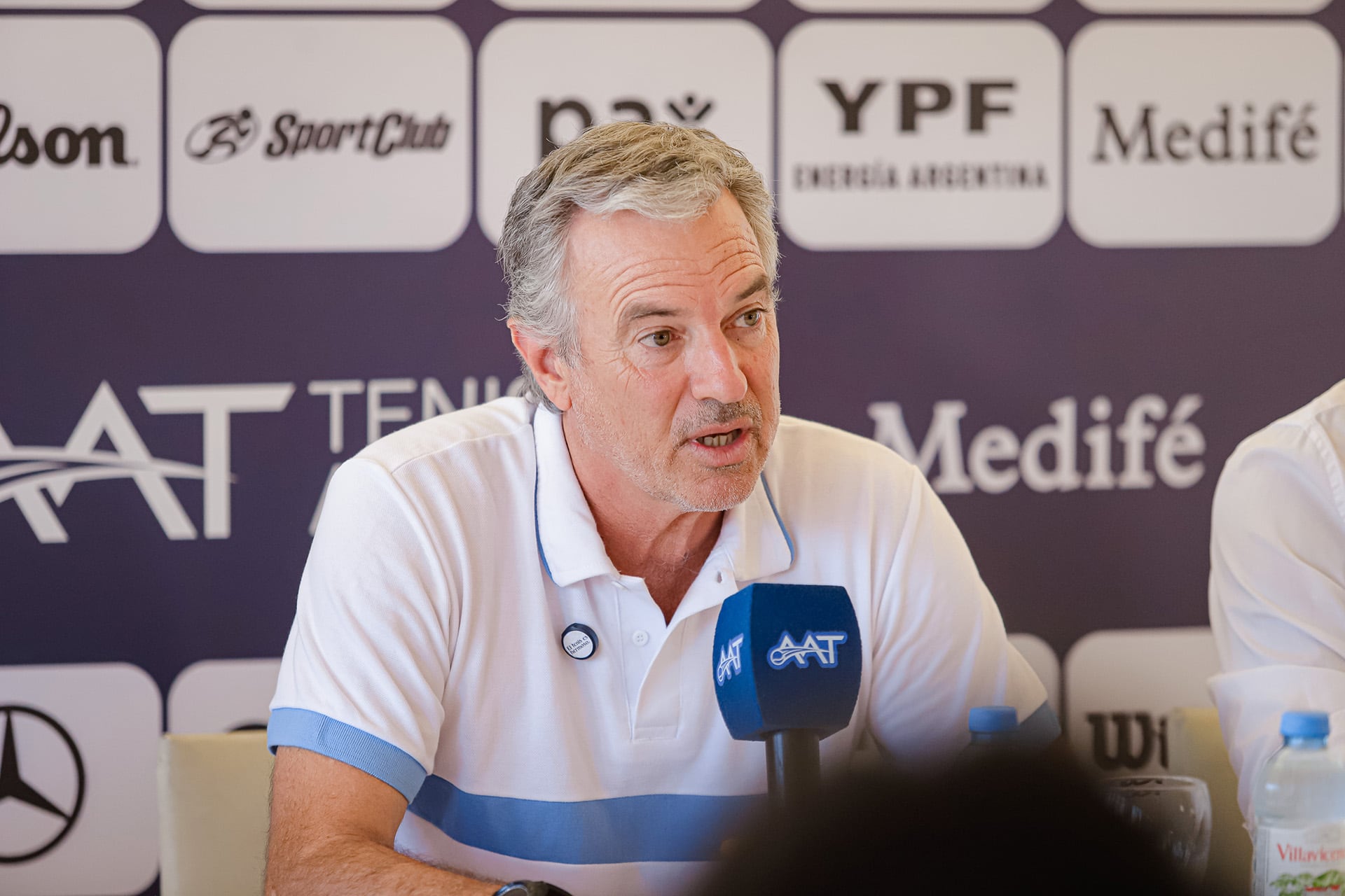 Javier Frana habló en conferencia de prensa antes de la serie frente a Corea del Sur (Fuente: Omas Rasjido / Prensa AAT)