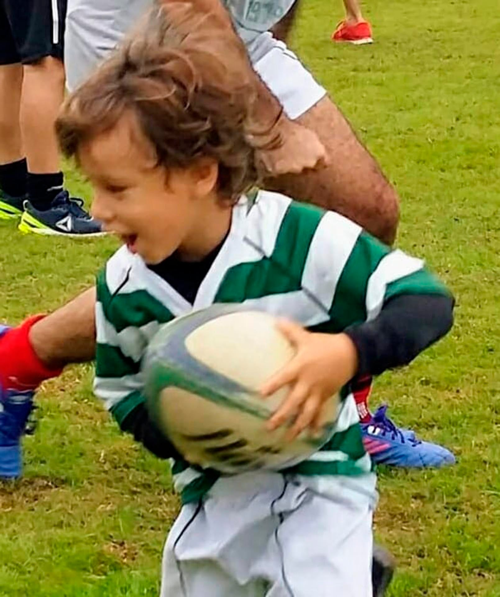 Facundo jugaba al rugby y al futbol en el Jockey Club de Rosario.