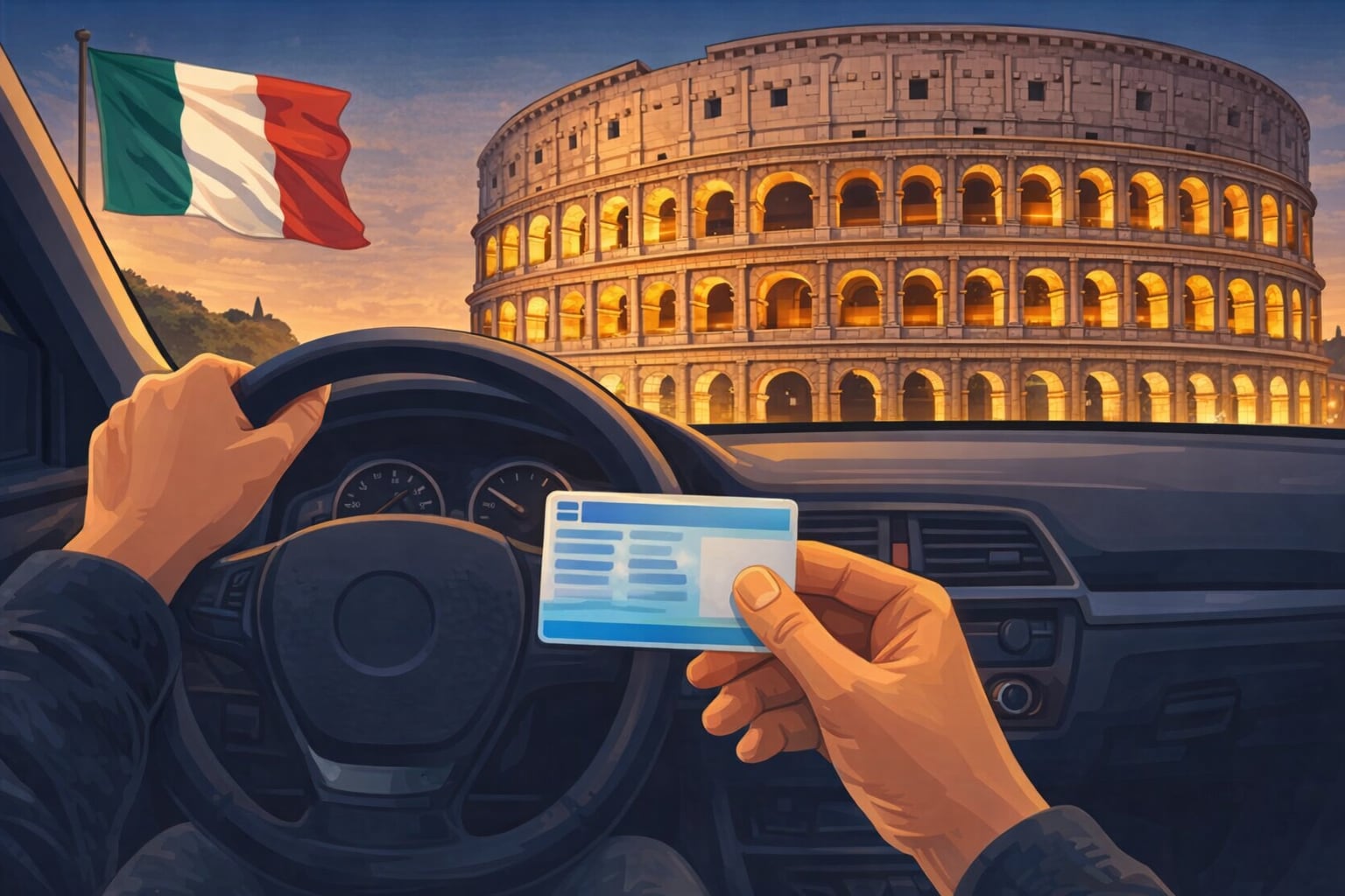El Salvador firmó en Roma un acuerdo con Italia para homologar licencias de conducir y permitir el canje por una licencia italiana válida en la Unión Europea. (Imagen Ilustrativa Infobae)