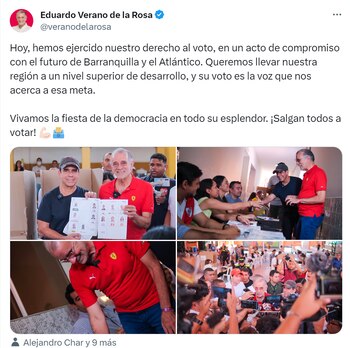 Eduardo Verano es el candidato