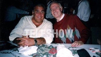 Mesa junto a Gianni Lunadei