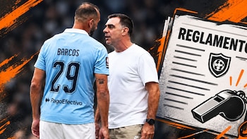 La posible sanción contra Pablo Guede tras ‘pechar’ a Hernán Barcos: lo que dice el reglamento y el peligro de no dirigir la final de Liga 1