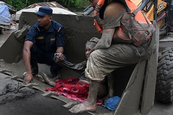 Las impactantes fotos del GLOF en Nepal y el Tíbet