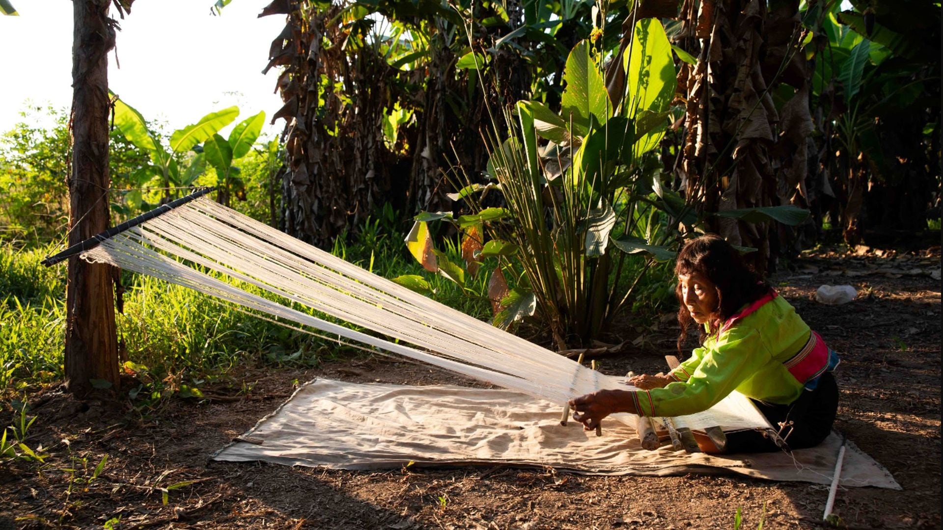 Para los Shipibo-Conibo, el Kené es un símbolo de identidad y Sara Flores ha hecho de este arte tradicional un puente entre su herencia cultural y la escena artística internacional. (Art Basel)