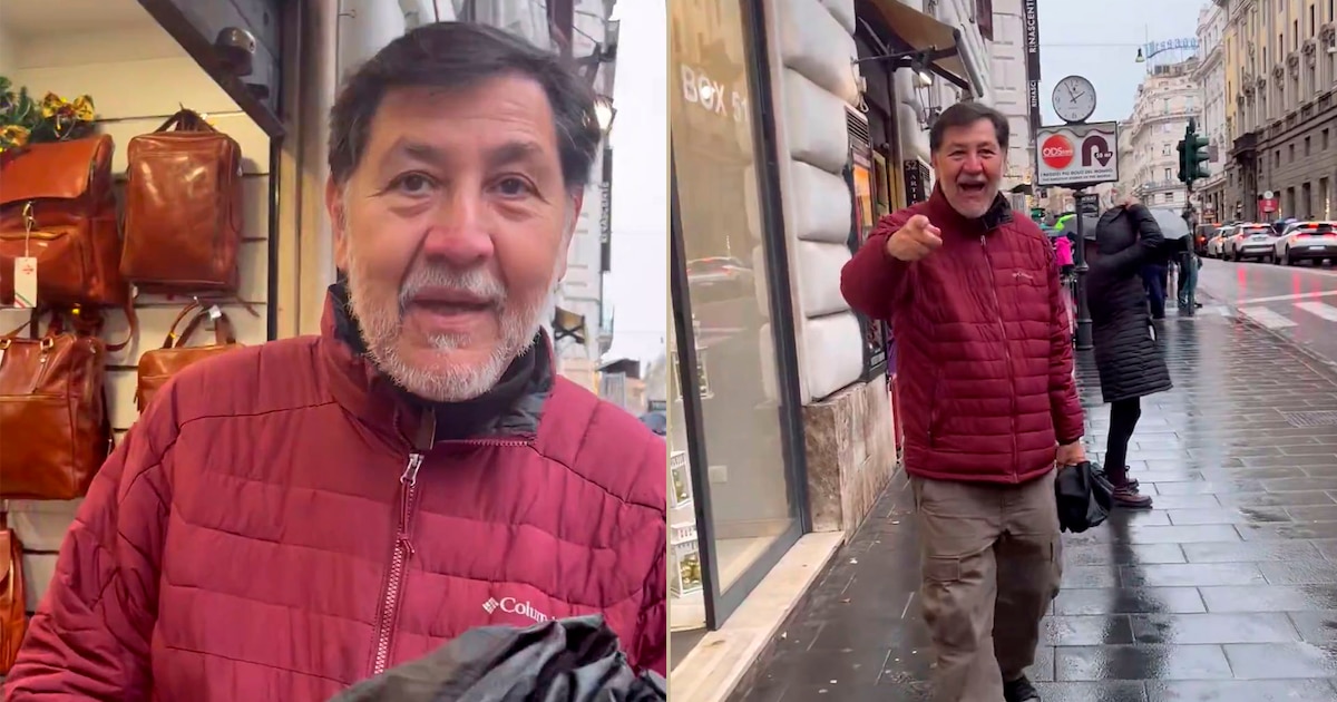 Fernández Noroña protagoniza confrontación con mexicano durante su estancia en Roma