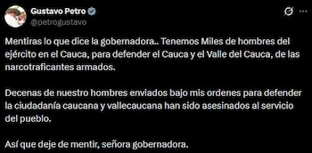 Petro asegura que miles de