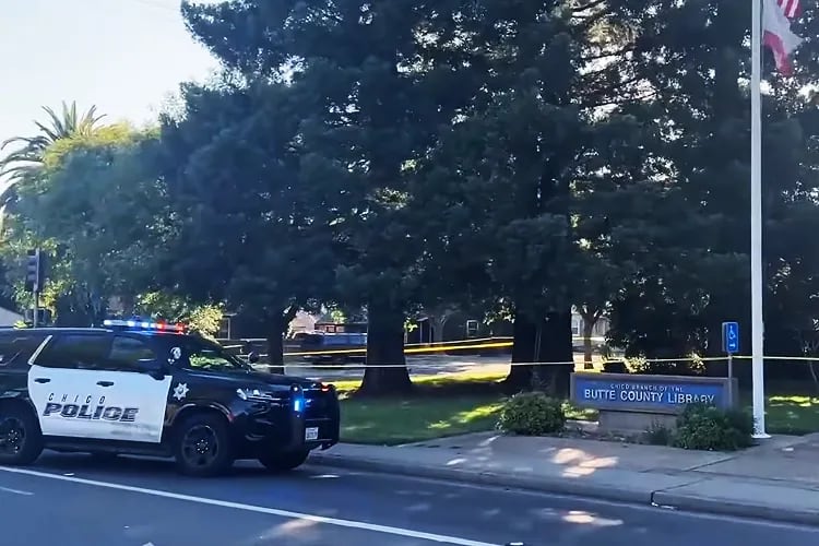Un tiroteo en la biblioteca del condado de Butte en Chico, California, dejó dos muertos y un niño herido el lunes 22 de junio