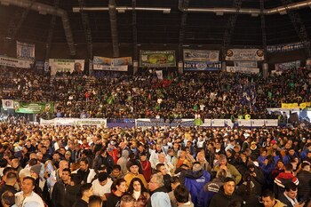 Acto Sergio Massa CGT DirecTv Arena 08/08/23