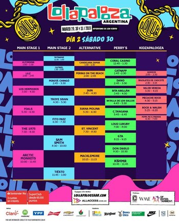 Así será la grilla para