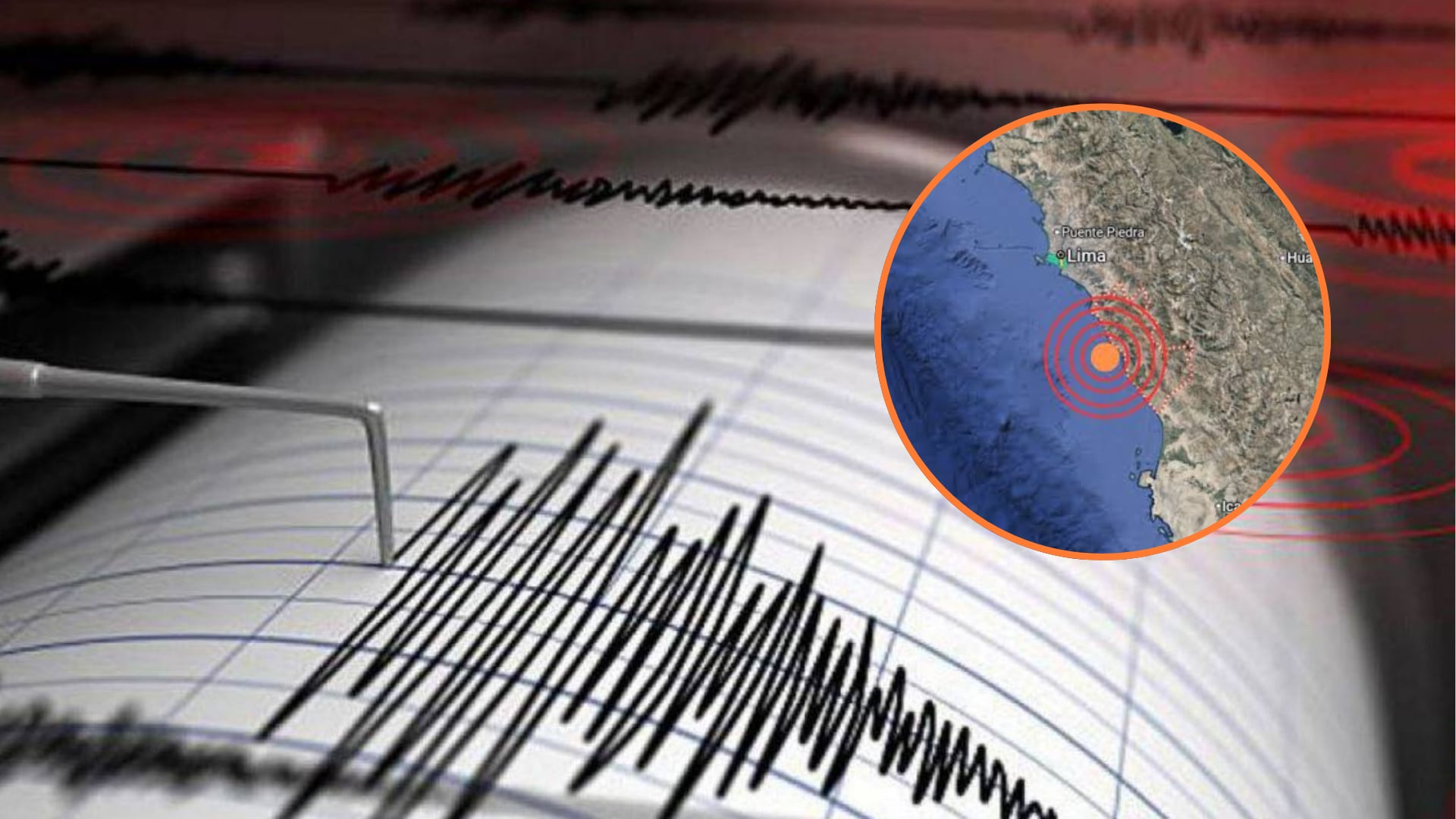 Sismo sacude Lima la tarde de este lunes 5 de octubre. (Foto composición: Infobae Perú/Agencia Andina)