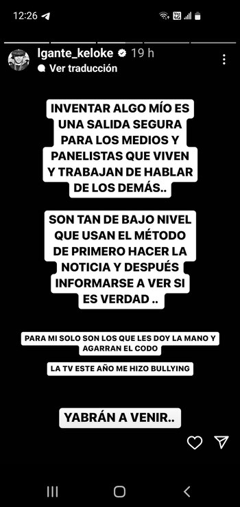 La polémica publicación de L-Gante