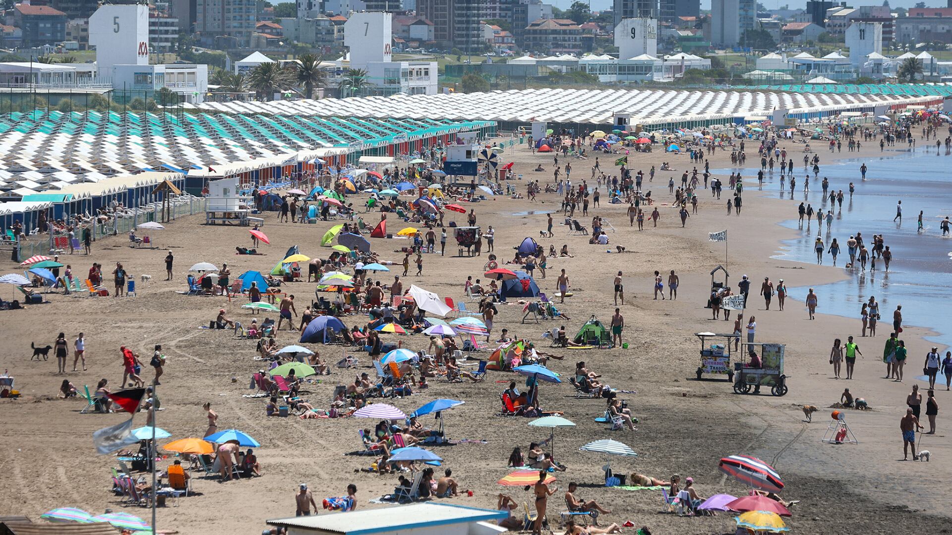 Las penalizaciones alcanzan a zonas de playas privadas, concesionadas o unidades fiscales, como Punta Mogotes. Foto: Christian Heit