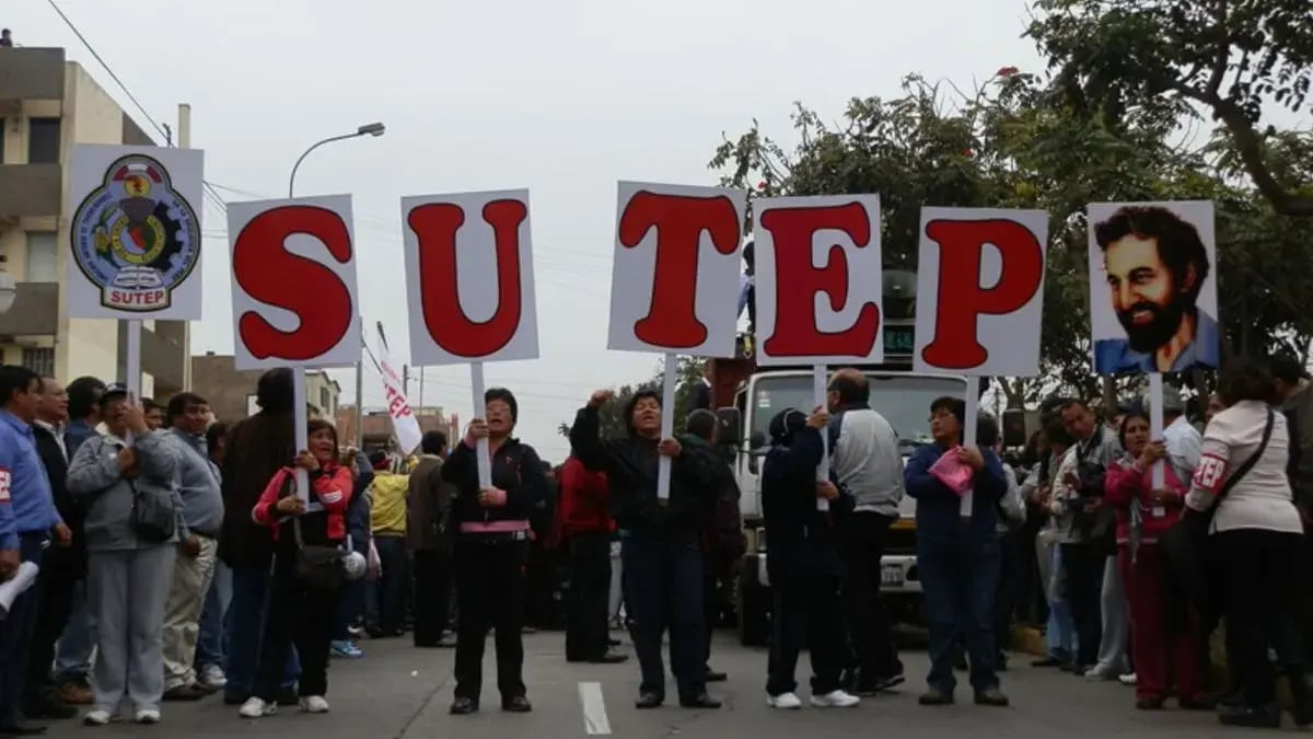 SUTEP afirma que “la huelga nacional no es un imposible” si el Gobierno no atiende sus demandas