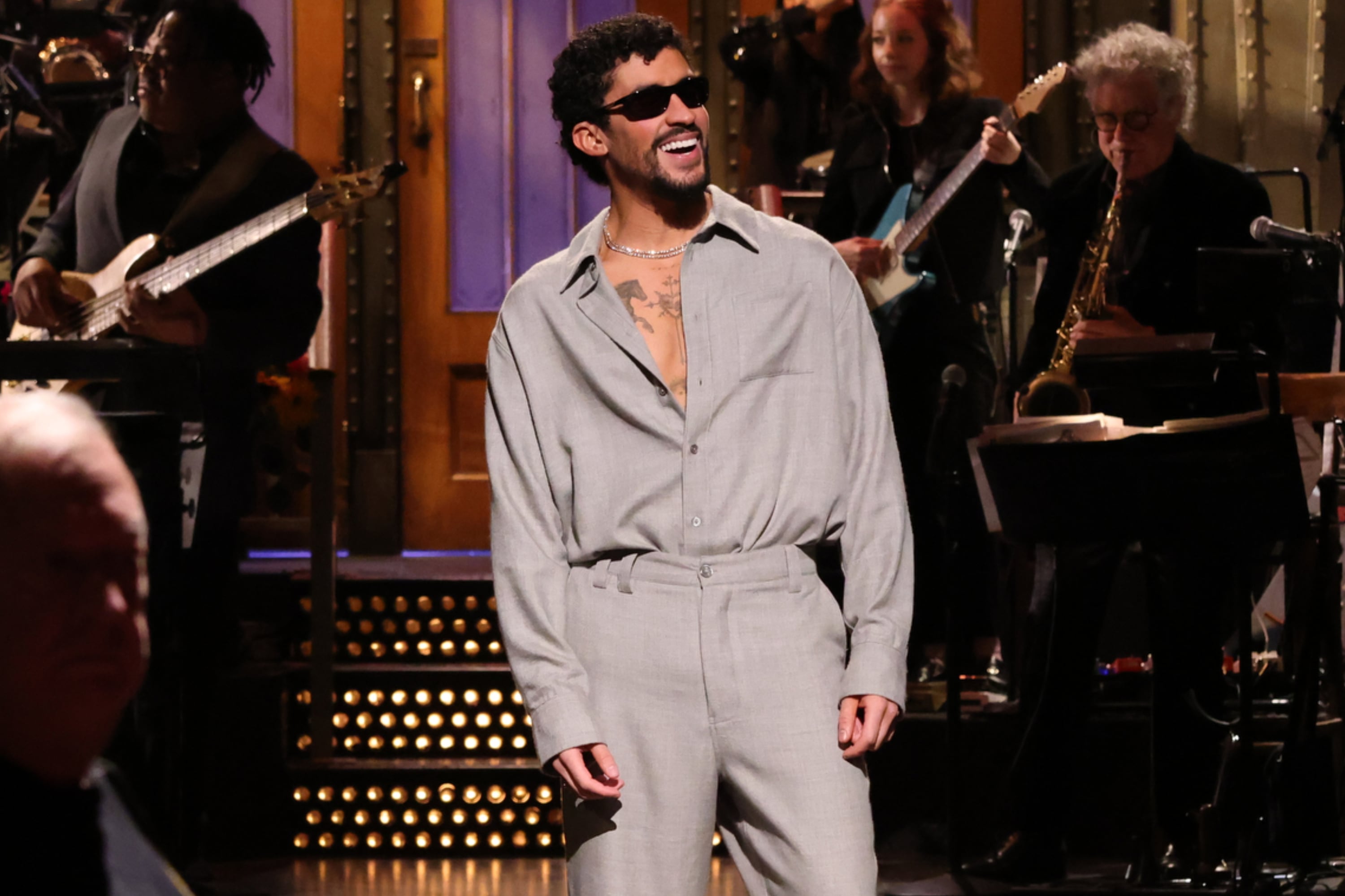 El capítulo de Saturday Night Live donde apareció Bad Bunny también ganó un Emmy. (Will Heath/NBC via AP)
