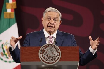 La Barra Mexicana de Abogados exigió a AMLO respetar la independencia del Poder Judicial
EFE/ José Méndez