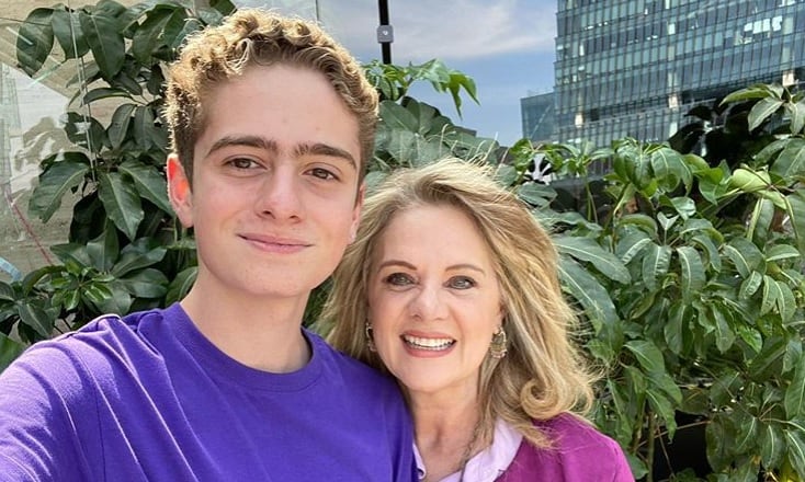 Nicolás Buenfil, hijo de Érika Buenfil, denunció maltrato infantil por parte de su niñera durante su niñez (IG: erikabuenfil50)