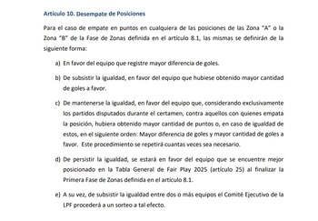 El reglamento que indica cómo