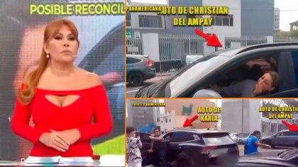 Magaly Medina califica de ‘tonta’ a Karla Tarazona por manejar carro de Christian Domínguez: “Es la única que le cree”