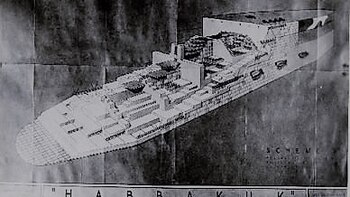 El insólito “portaaviones de hielo”