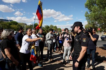 Varios venezolanos se acercaron a