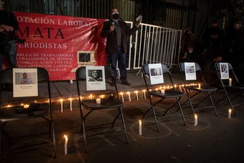 En Oaxaca, el periodista Heber