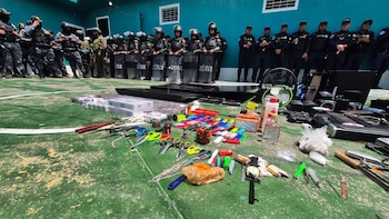 Resultados de la requisa en la cárcel de Chimaltenango, Guatemala