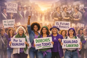 Mujeres de diversas edades y