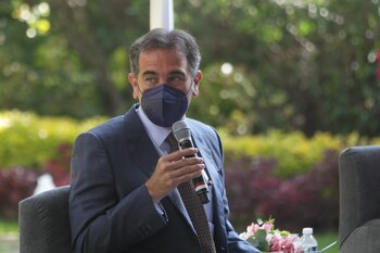 Lorenzo Córdova celebró logros en