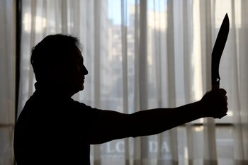 "Mi kukri fue el único