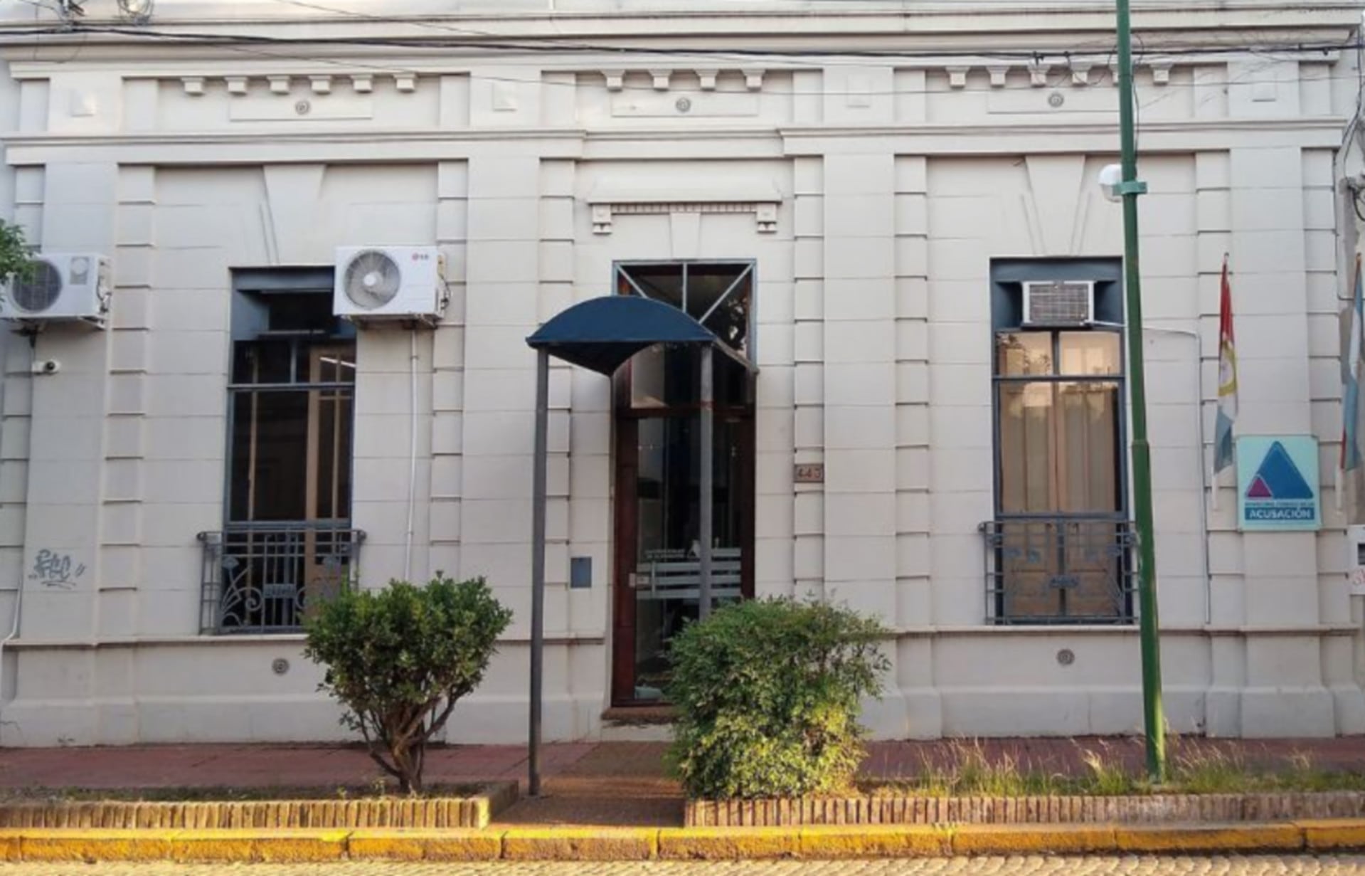 La fachada del edificio de Tribunales de Rafaela, provincia de Santa Fe donde fue dictada la sentencia (mpa.santafe.gov.ar)
