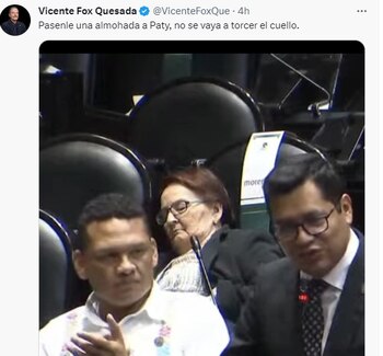 El ex presidente criticó a