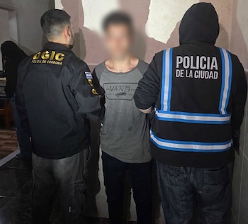 Tabella tras ser detenido por la Policía de la Ciudad