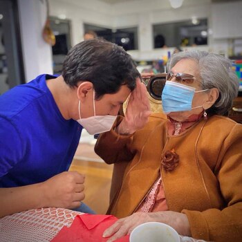 La imagen compartida en Facebook