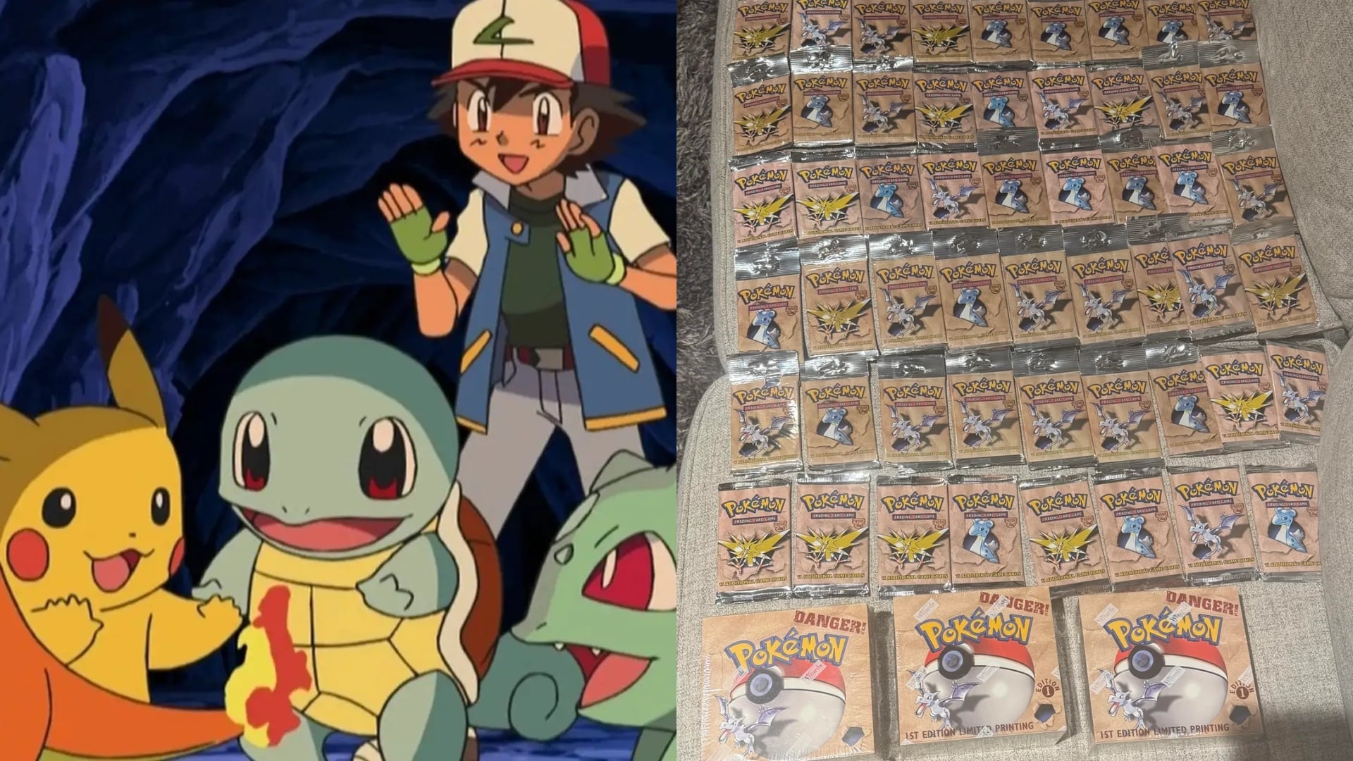 Una abuela guardó cartas antiguas de Pokémon por años para sus nietos: hoy podrían valer 250 mil dólares