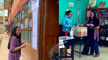 Congresista Ruth Luque viajó hasta