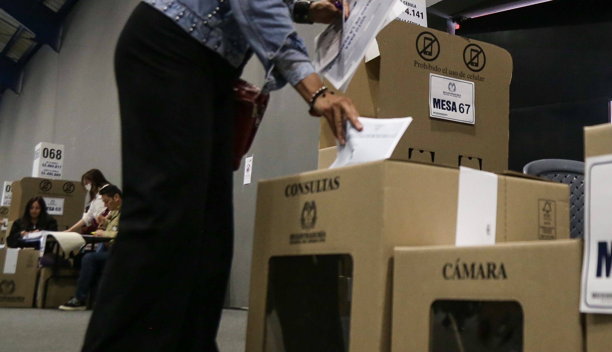 Se han realizado con tranquilidad las elecciones legislativas en Colombia, durante el 8 de marzo - crédito Colprensa