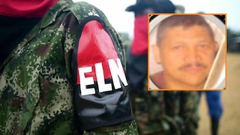 Alias Alfred es líder del frente de Guerra Nororiental del ELN - crédito Reuters/Ministerio de Defensa Colombia