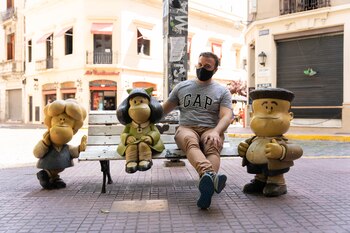 Recorriendo San Telmo (Foto: Franco