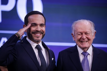 Inauguración de la nueva sede de El Tiempo en Bogotá.