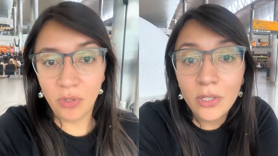 La bloguera se habría visto afectada por las medidas en política migratoria que el país modificó en el segundo semestre del 2024 - crédito @soyindash / TikTok