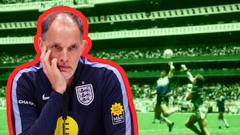 Thomas Tuchel, técnico de Inglaterra, asegura que México y el Azteca pagarán el karma por la “Mano de Dios”
