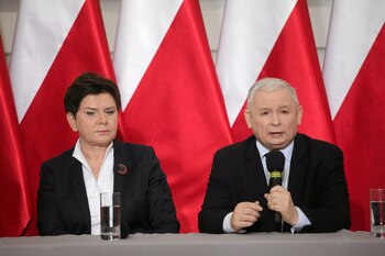 Jarosław Kaczynski, líder de PiS,