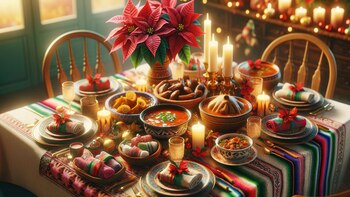 La cena navideña es un