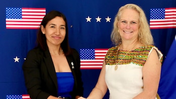 Invertirán USD 150.000 por becario en un programa que enviará a siete salvadoreños a estudiar a Estados Unidos (Cortesía Embajada de los Estados Unidos en El Salvador)
