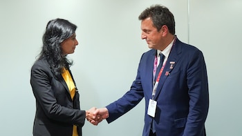 Massa con Gita Gopinath, subdirectora